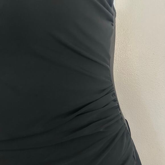 B2Prity One-Piece Swim Dress Tummy Control Wrap Adjustable Swimsuit L Large New - Picture 7 of 11